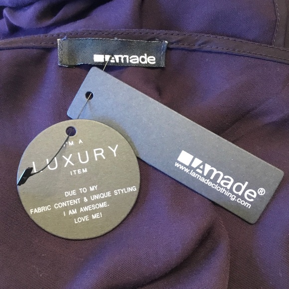 NWT LAmade Faux Wrap Dress - S - Picture 5 of 6